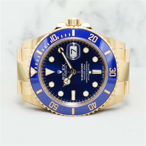 cinturino rolex submariner oro|Rolex Submariner Date BLUESY SEL Bracelet GOLD Clasp Full .